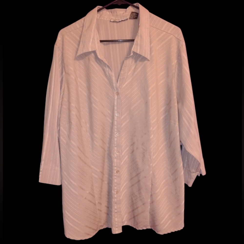 Women's White Button Down Shirt